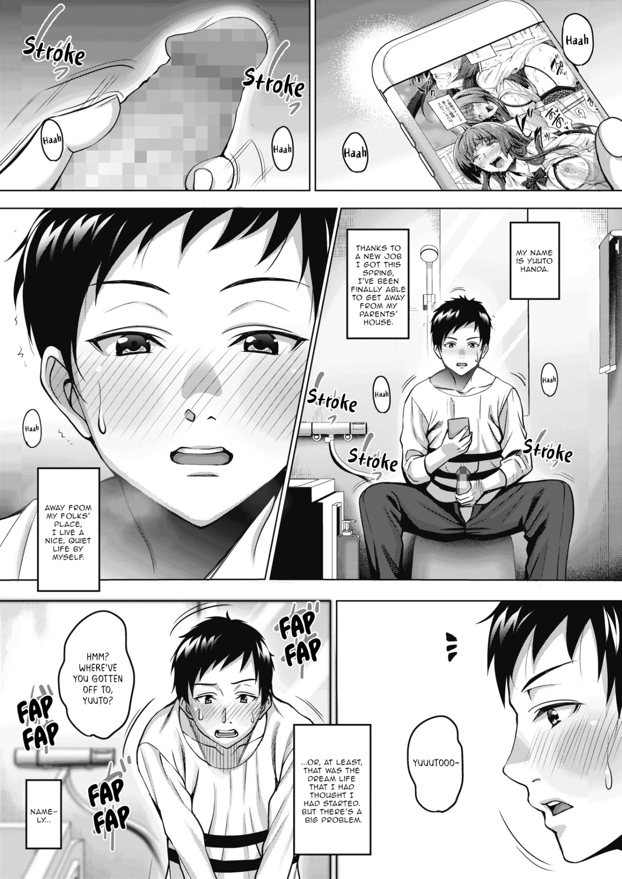 Hentai Manga Comic-My Cute Roommate Ch. 1-Read-1